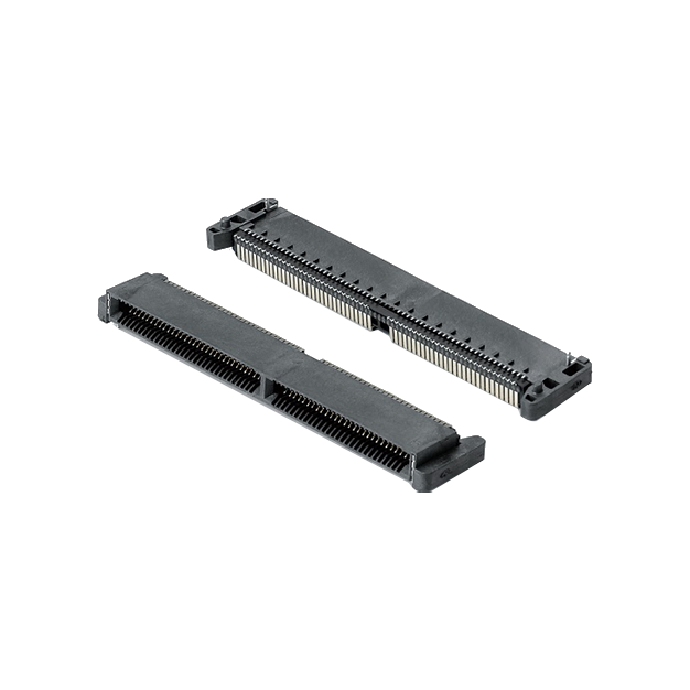 HB32X系列0.8mm間距高速金手指插槽 28Gbps 20-120Pin 